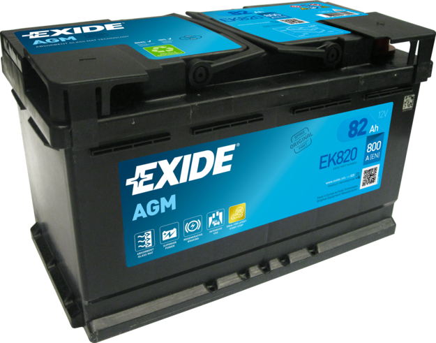BATTERIA EXIDE 82AH