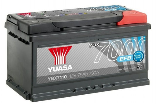 BATTERIA YUASA 75AH